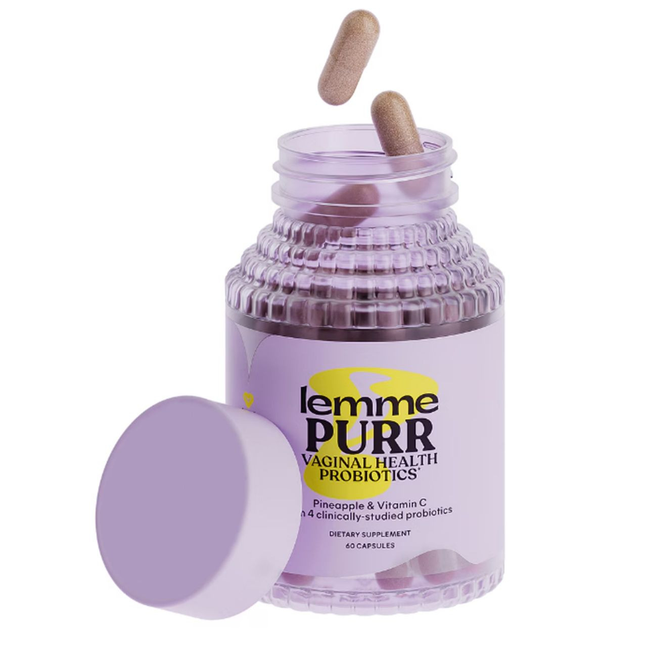 Lemme Purr Vaginal Probiotic capsule   – Balanced pH, Healthy Odor