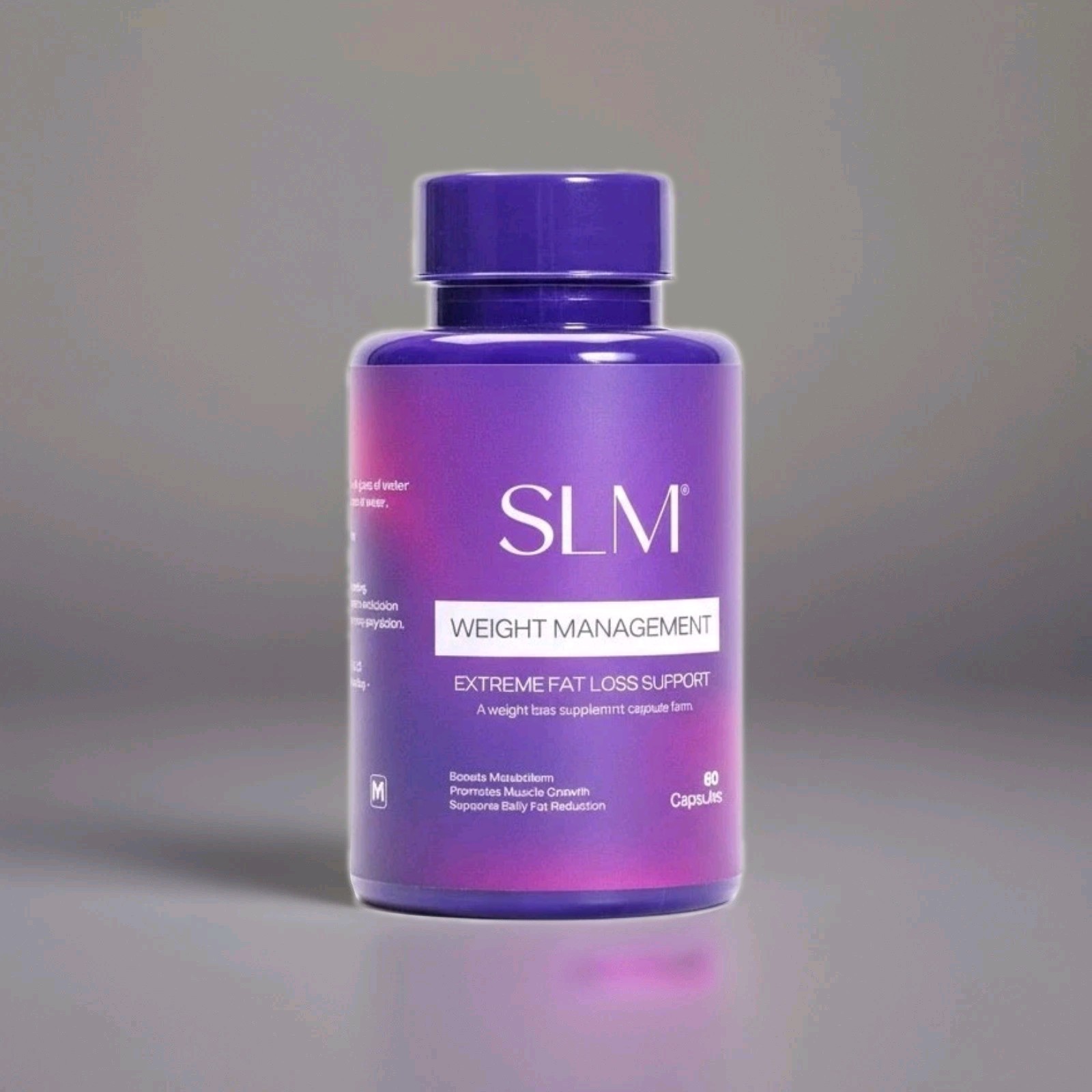 SLM Weight Loss Extreme Fat Loss Support 60 Capsules Lose Belly Fat