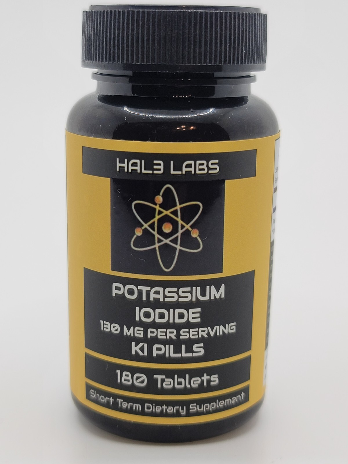 Hal3 Labs Potassium + Iodide ☢130 mg ☢180 Tablets ☢Survival Kit ☢Fallout ☢SHTF