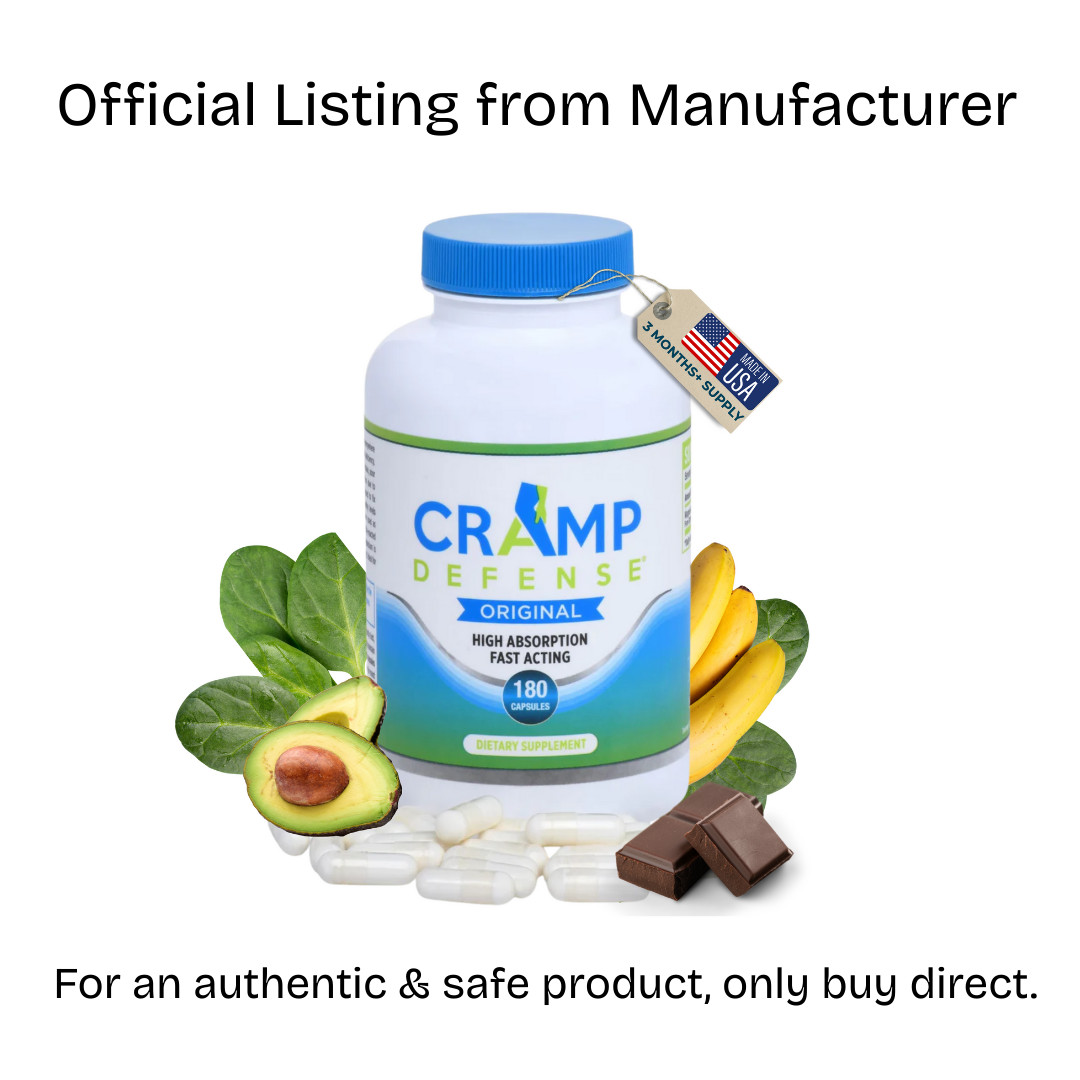 OFFICIAL LISTING, OTHERS ARE FAKE — Cramp Defense® — Direct From Manufacturer