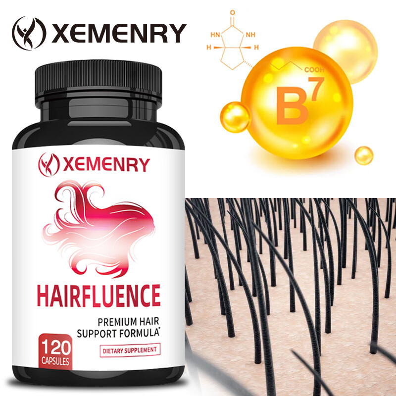 Hairfluence – Multivitamins,Biotin,Collagen,Keratin -Premium Hair Growth Formula