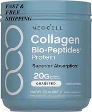 1-3 PCS LUXRY NeoCell Collagen Bio-Peptides Protein Supplement Grass Fed,-20Oz