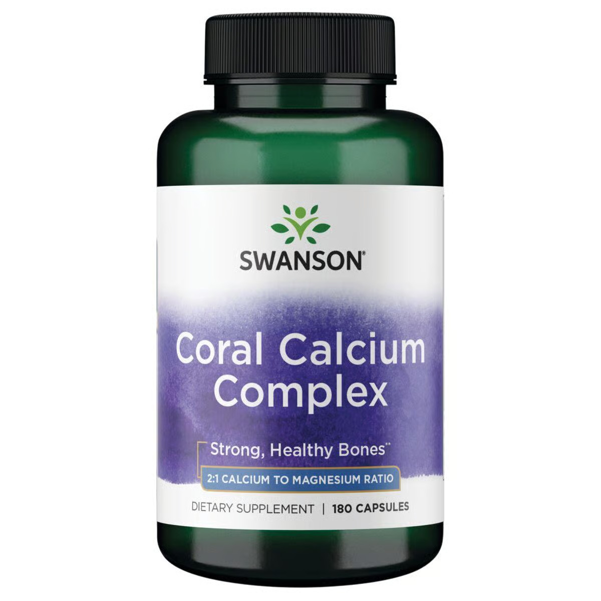 Swanson Coral Calcium Complex 180 Caps