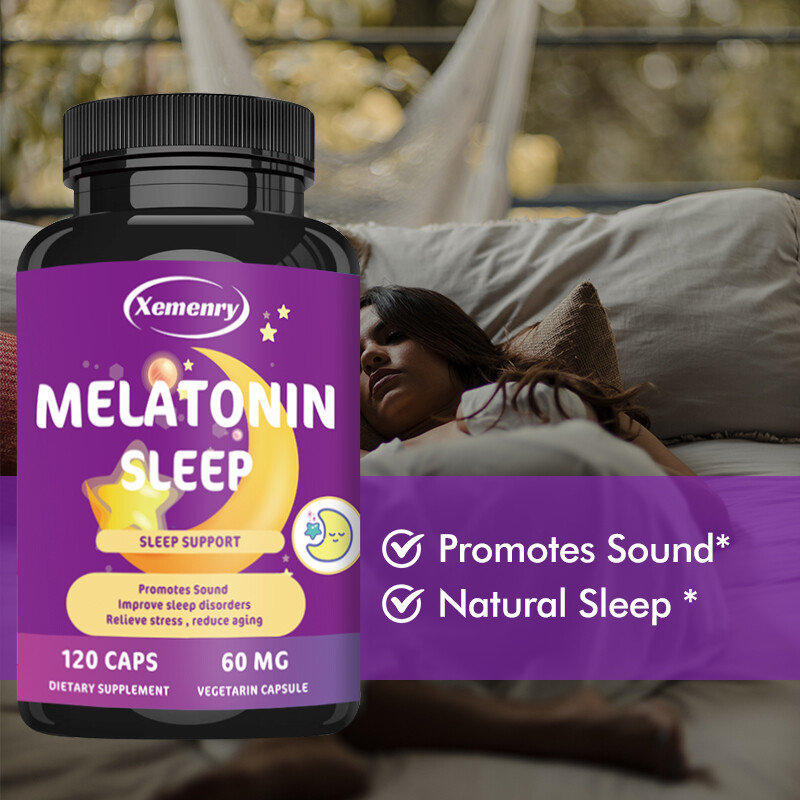 Melatonin Sleep – Sleep Better Relieve Stress Improve Sleep Health Supplement