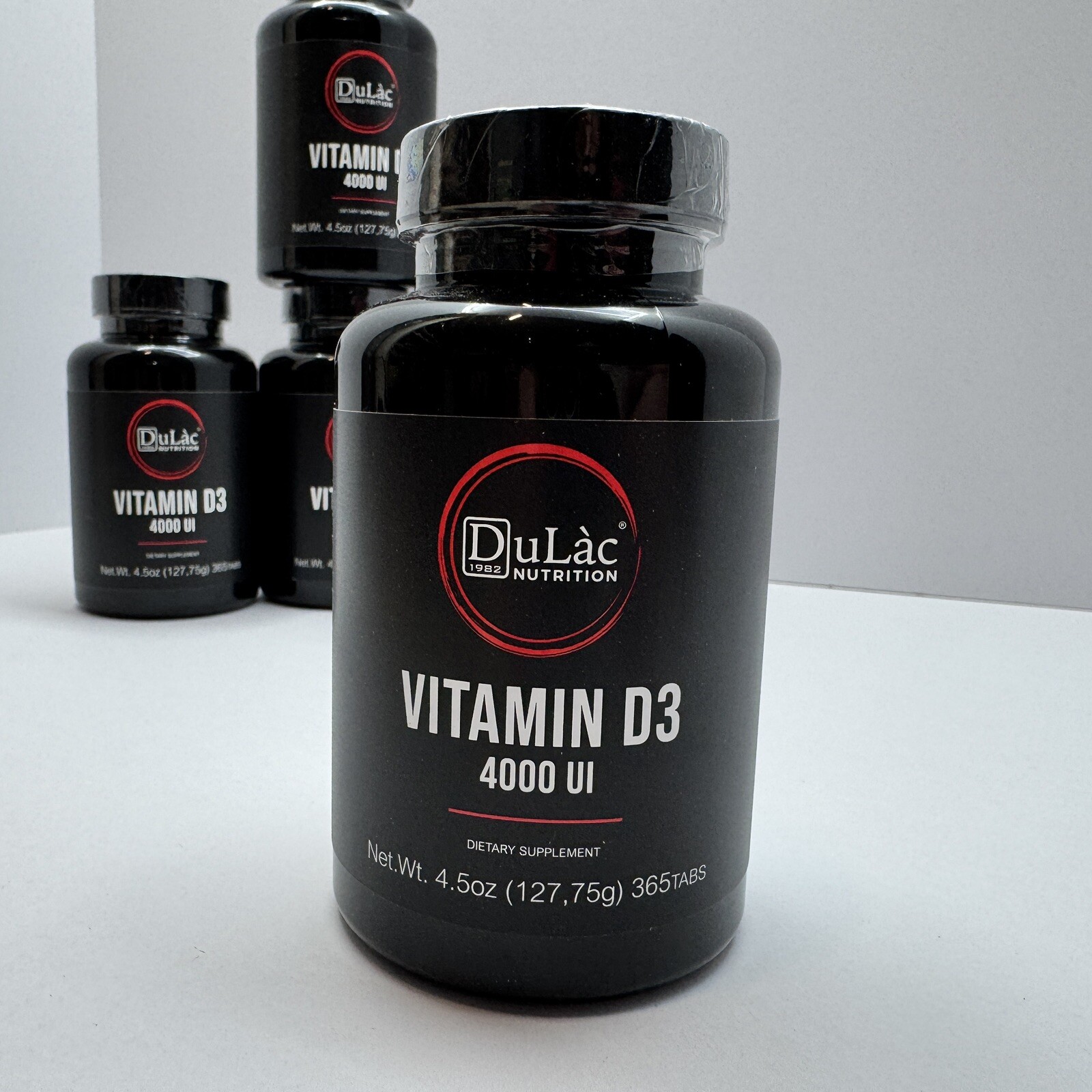 Dulàc Vitamin D3 4000 IU Pure Vitamin D Made in Italy, 365 Tabs Exp 09/25