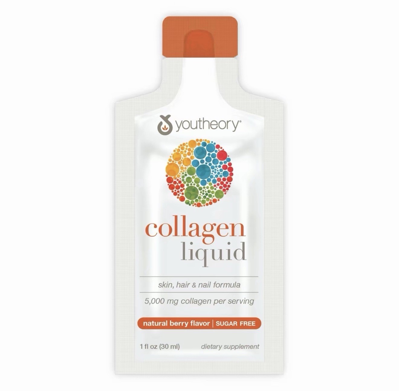 Youtheory Collagen Liquid 5000mg for Hair, Skin & Nails With Amino Acids – NEW!