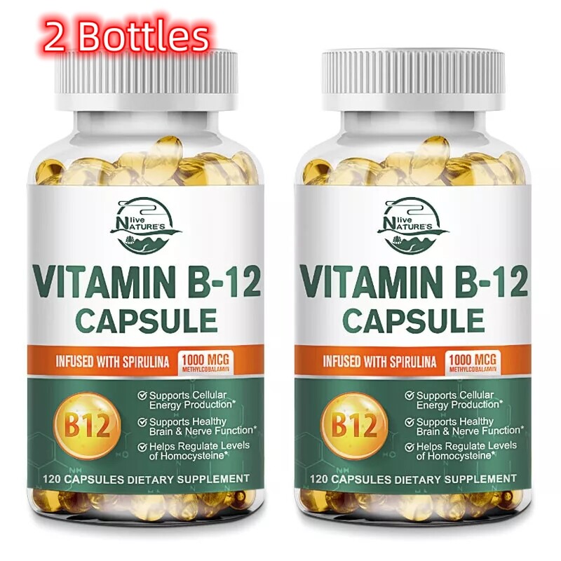 2 Vitamin B12 Supplment 1000mcg Methylcobalamin Fatigue Tiredness High Strength