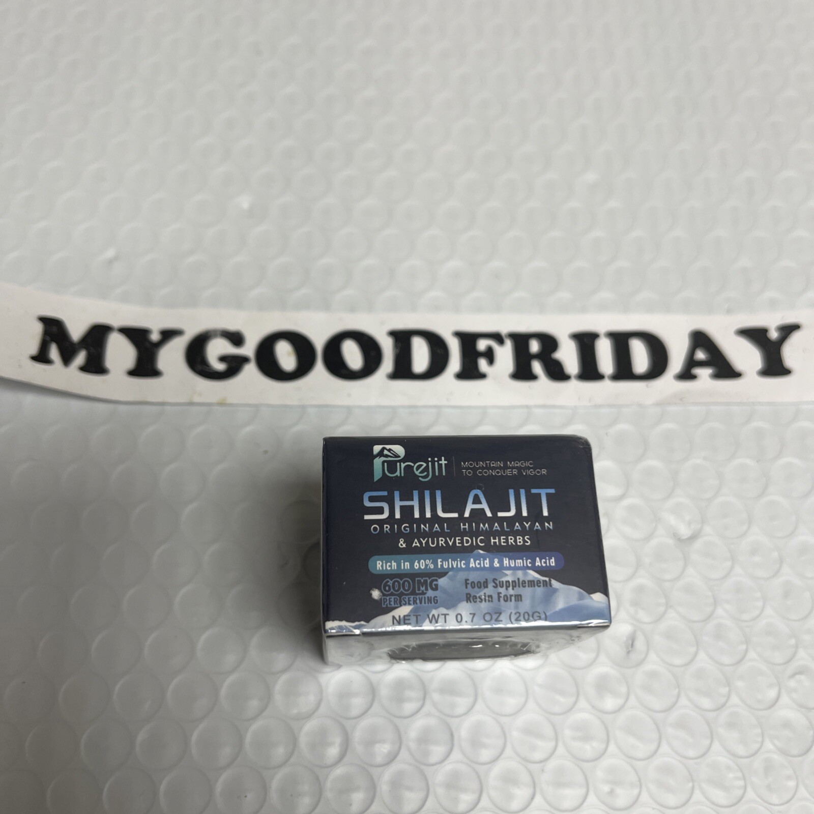 Shilajit Resin Himalayan Pure Natural Organic Ashwagandha Maca Root Black E:3/25