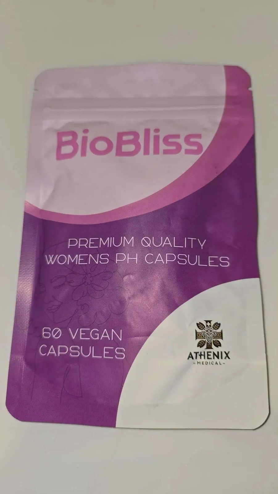 BioBliss Womens Probiotics Vaginal Health pH Balance 60 Capsules Exp 07/26