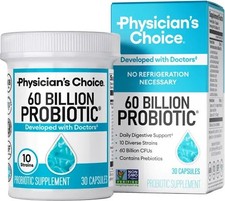 Physician’s Choice 60 Billion Probiotic with Prebiotic Capsules – 30 Capsules