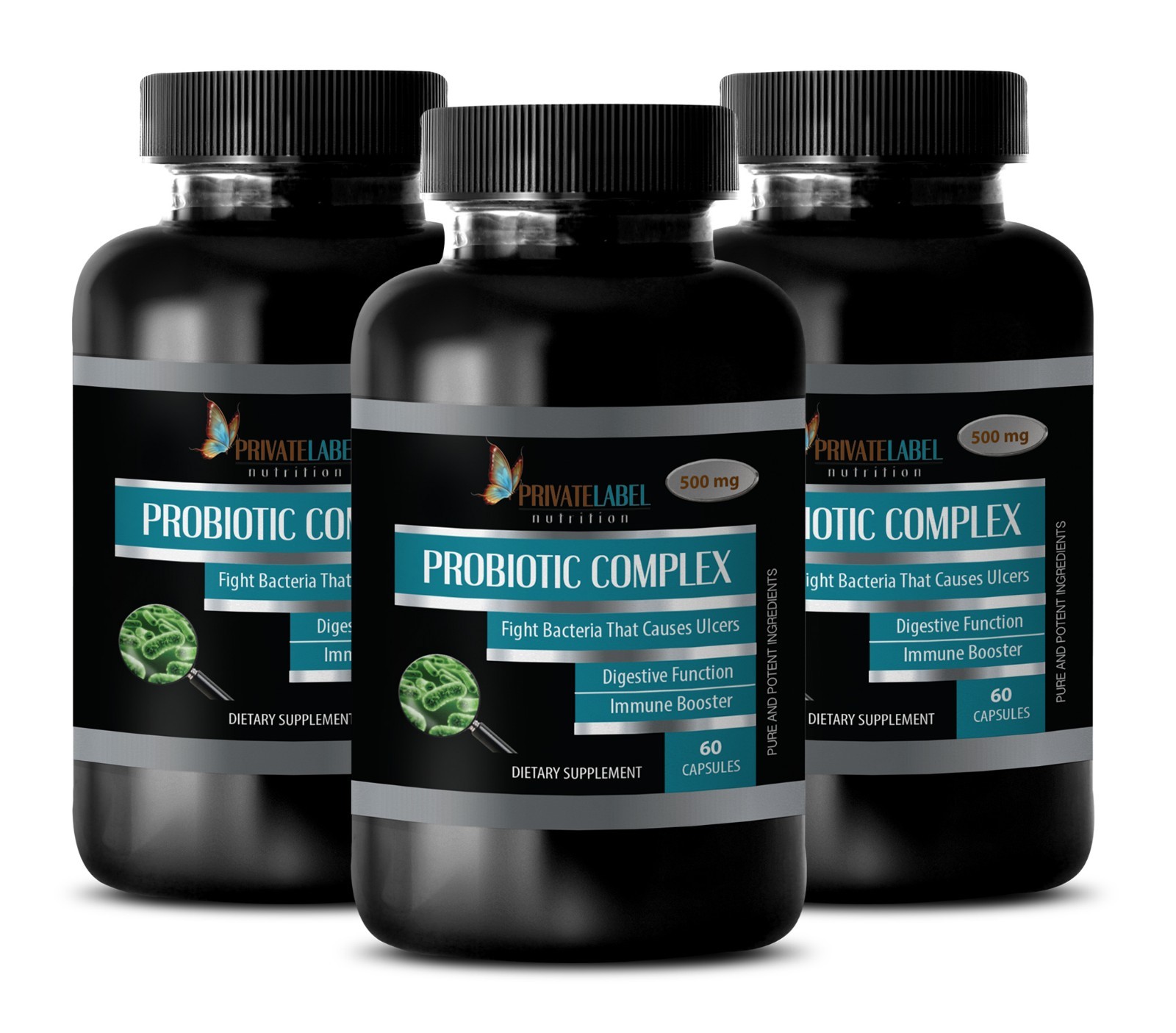 Probiotic Blend – Probiotic Advanced Blended Complex – 3 Bottles