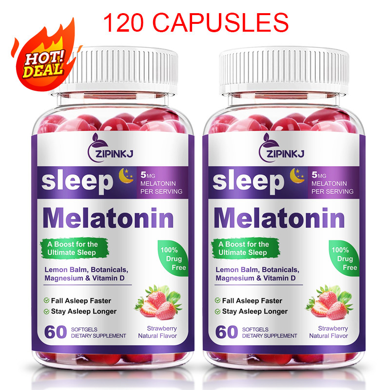 (2 Pack) 60 Caps Relaxium Sleep Natural Dietary Supplement for Better Sleep