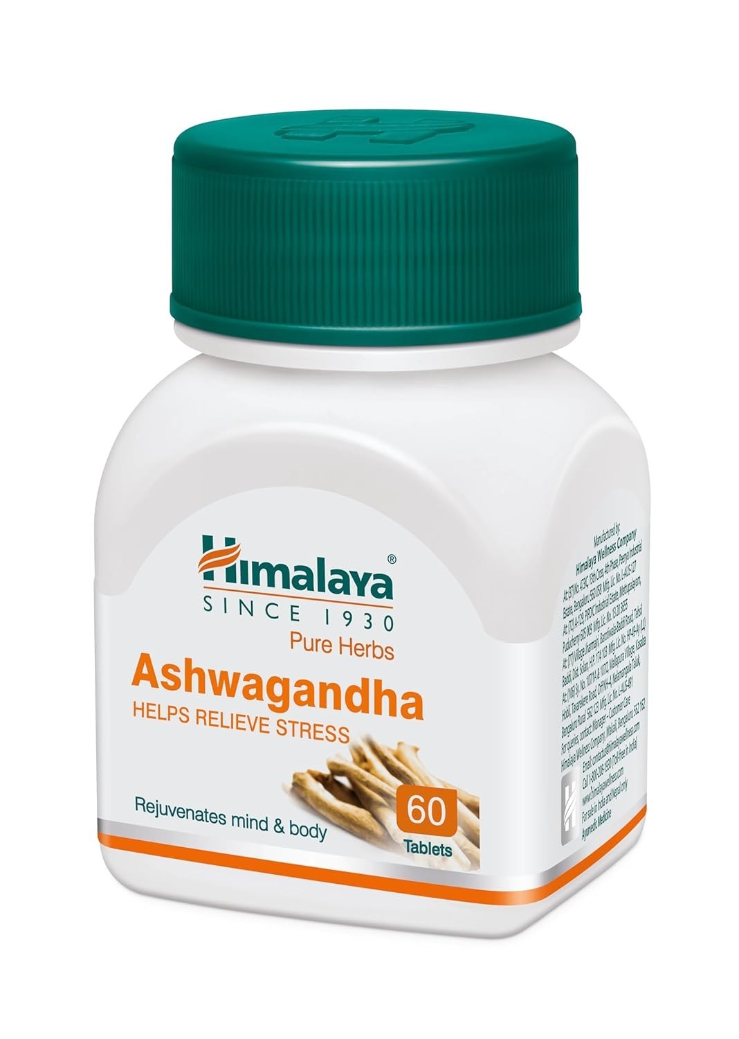 Himalaya Ashwagandha General Wellness Tablets Stress Relief 60Tablets
