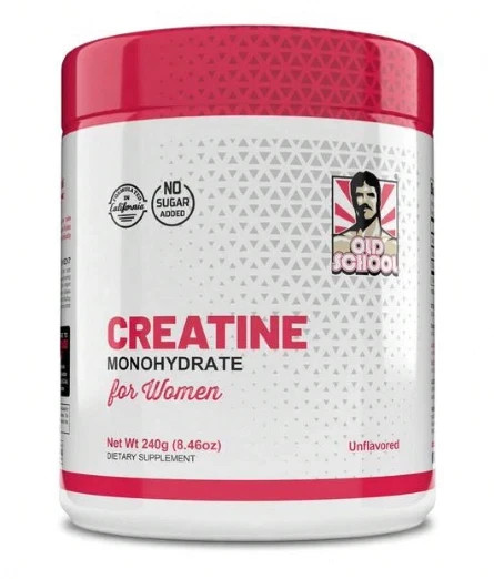 Creatine Monohydrate 5000mg for Women 2g Collagen & 1g BCAA – 240g (30 Servings)