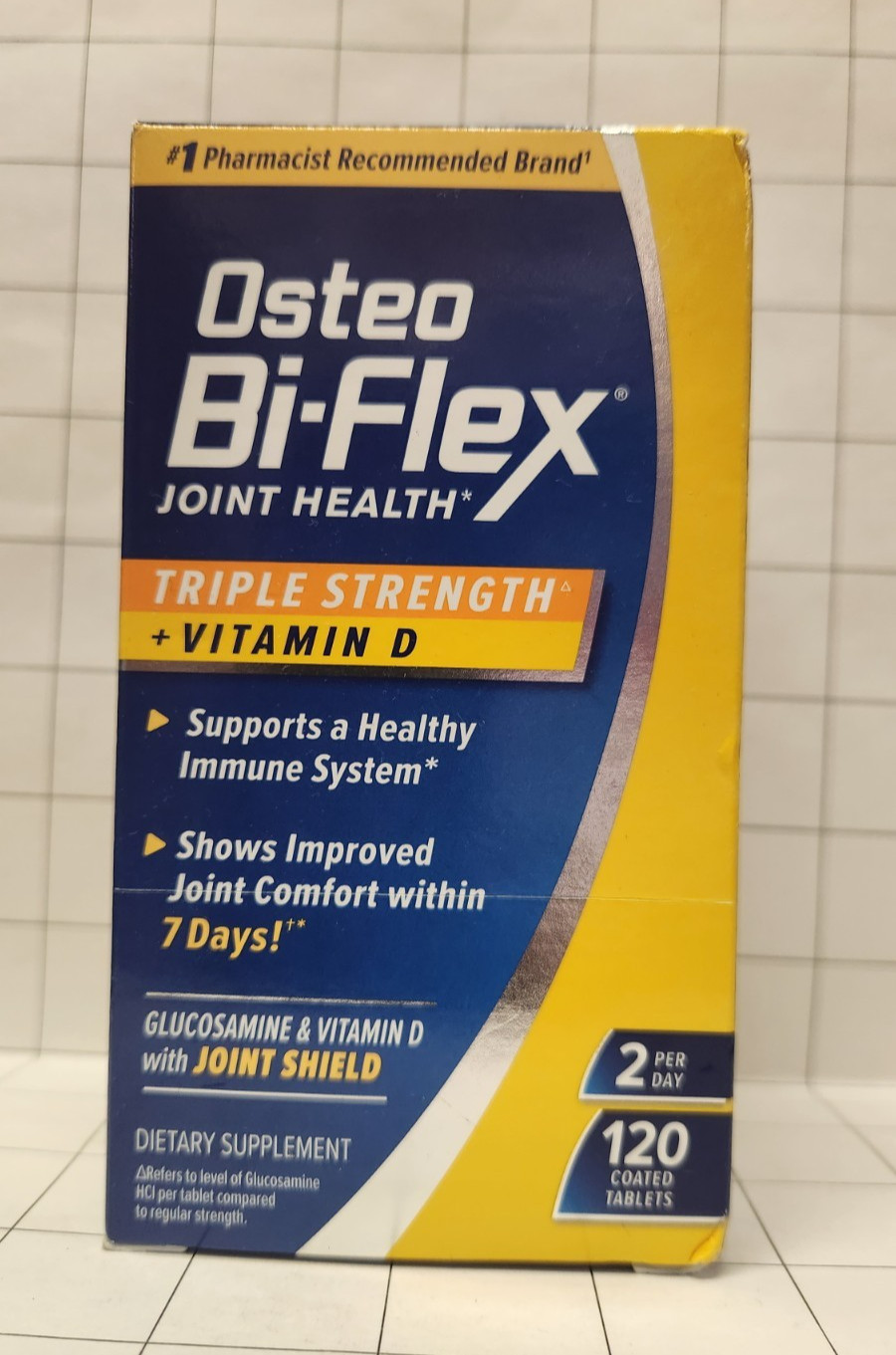 Osteo Bi-Flex Triple Strength + Vitamin D Joint Health Dietary Sup. EXP 04/28 Or