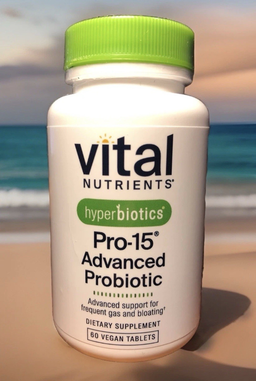 Hyperbiotics Probiotic 15 Strains w/ Kiwi Extract 60 Tablets PRO-15 Advanced