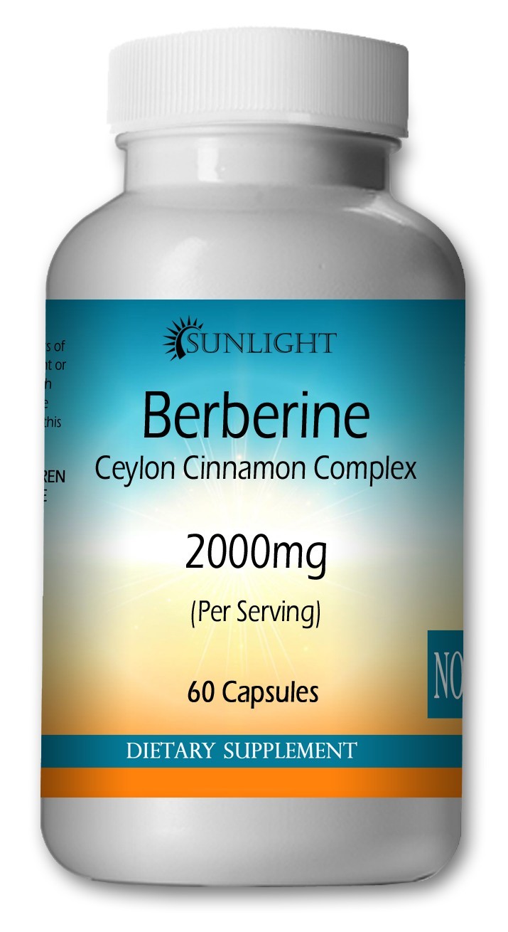 Berberine HCl 2000mg Caps – Ceylon Cinnamon – Free Ship