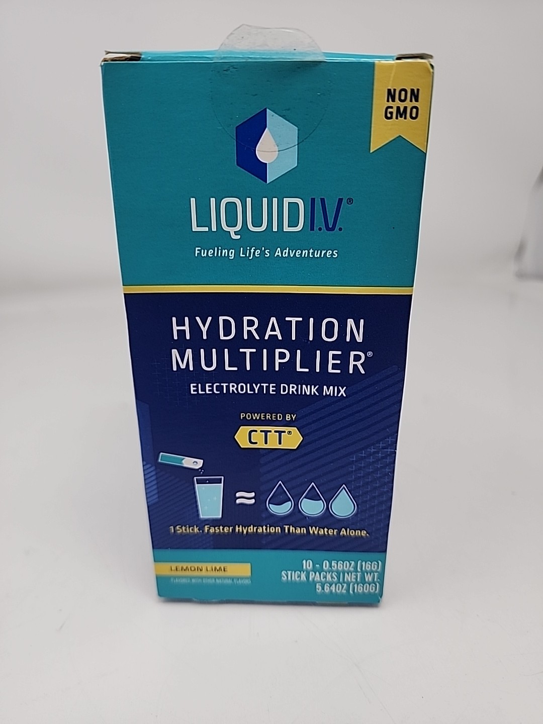 Liquid I.V. Hydration Multiplier Lemon Lime Drink Mix | 10 Packets 03/26