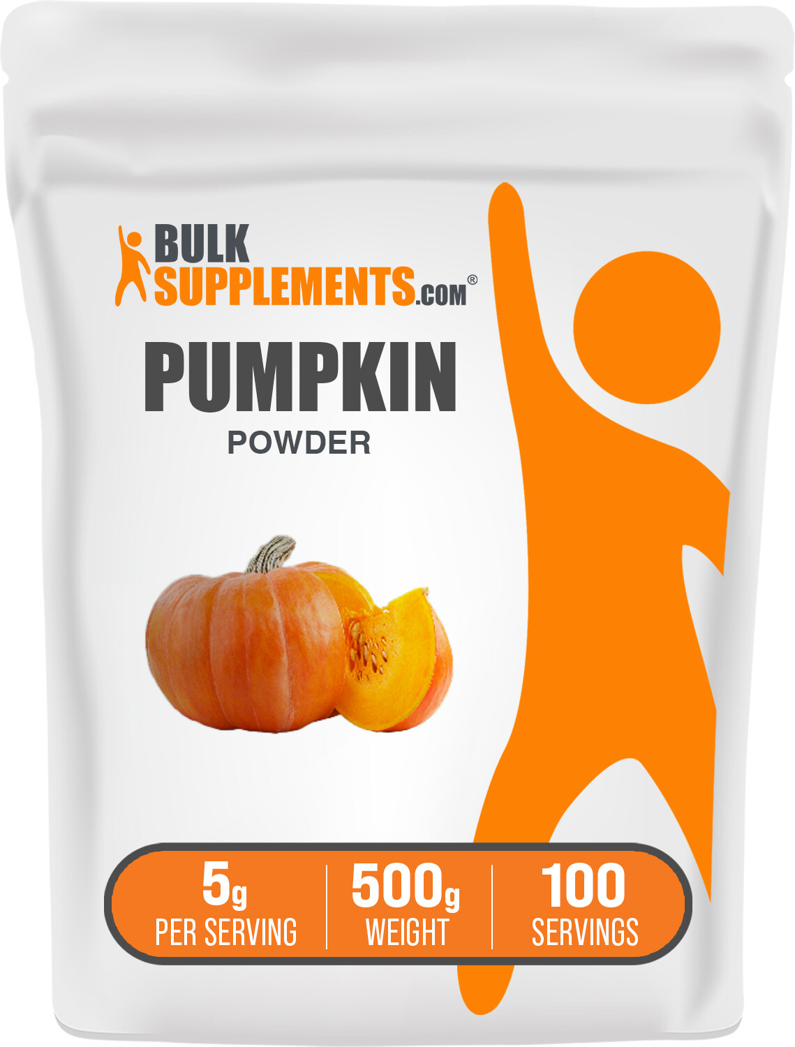 BulkSupplements Pumpkin Powder – 5g per Serving