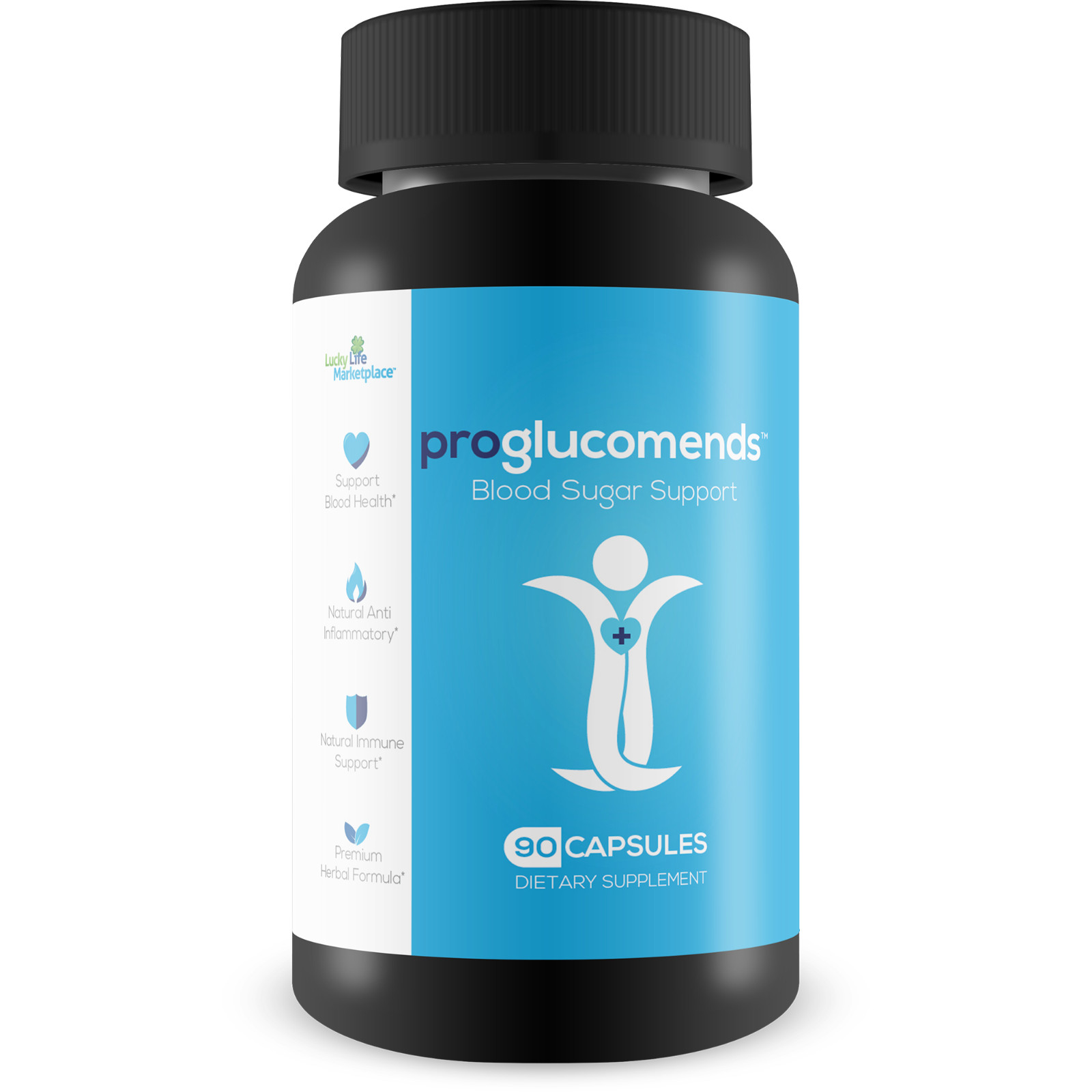 Pro Glucomends Blood Sugar Support Supplement – Berberine Formula with Cinnamon