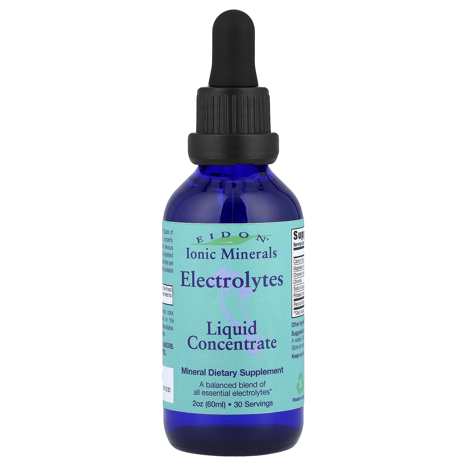 Electrolytes, Liquid Concentrate, 2 oz (60 ml)