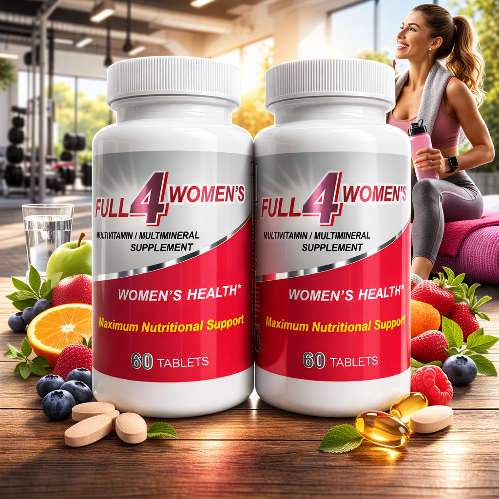 2 Full 4 Women’s Multivitamin & Multimineral Supplement 120 Tabs Women’s Health