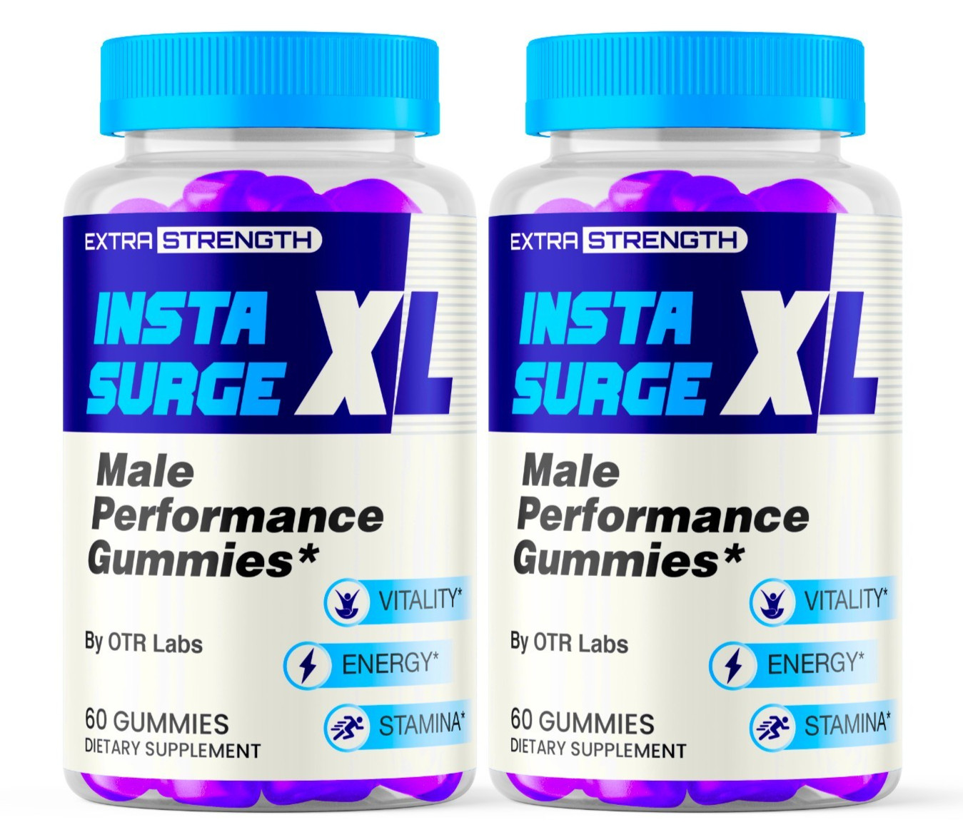 Insta Surge XL Advanced Male Support Supplement InstaSurgeXL 120 Gummies 2 Pack