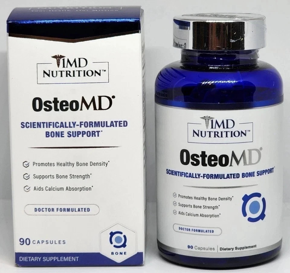 1MD Nutrition OsteoMD Bone Health Support 90 Soft gels Exp 12/2027