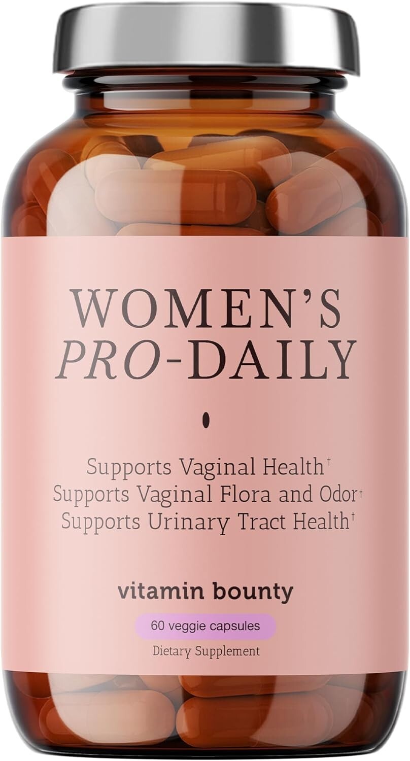 Vitamin Bounty Women’s Probiotic – pH, Digestive & Vaginal Support, 60ct