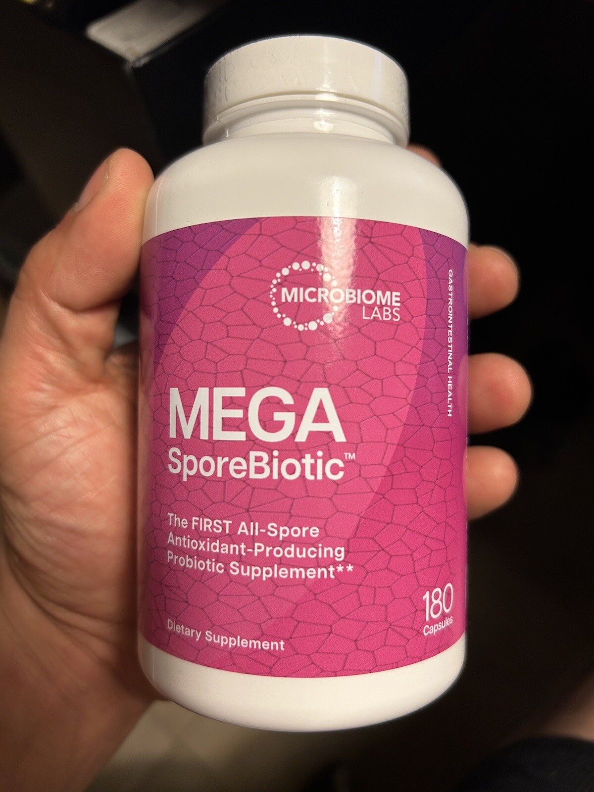 Microbiome Labs MegaSporeBiotic (180 Capsules) – Probiotic 7/27 Exp.