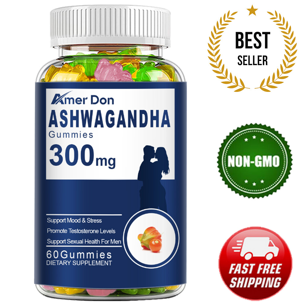 Ashwagandha Gummies Better Than Goli Extra Strength 5000mg Ashwagandha Root
