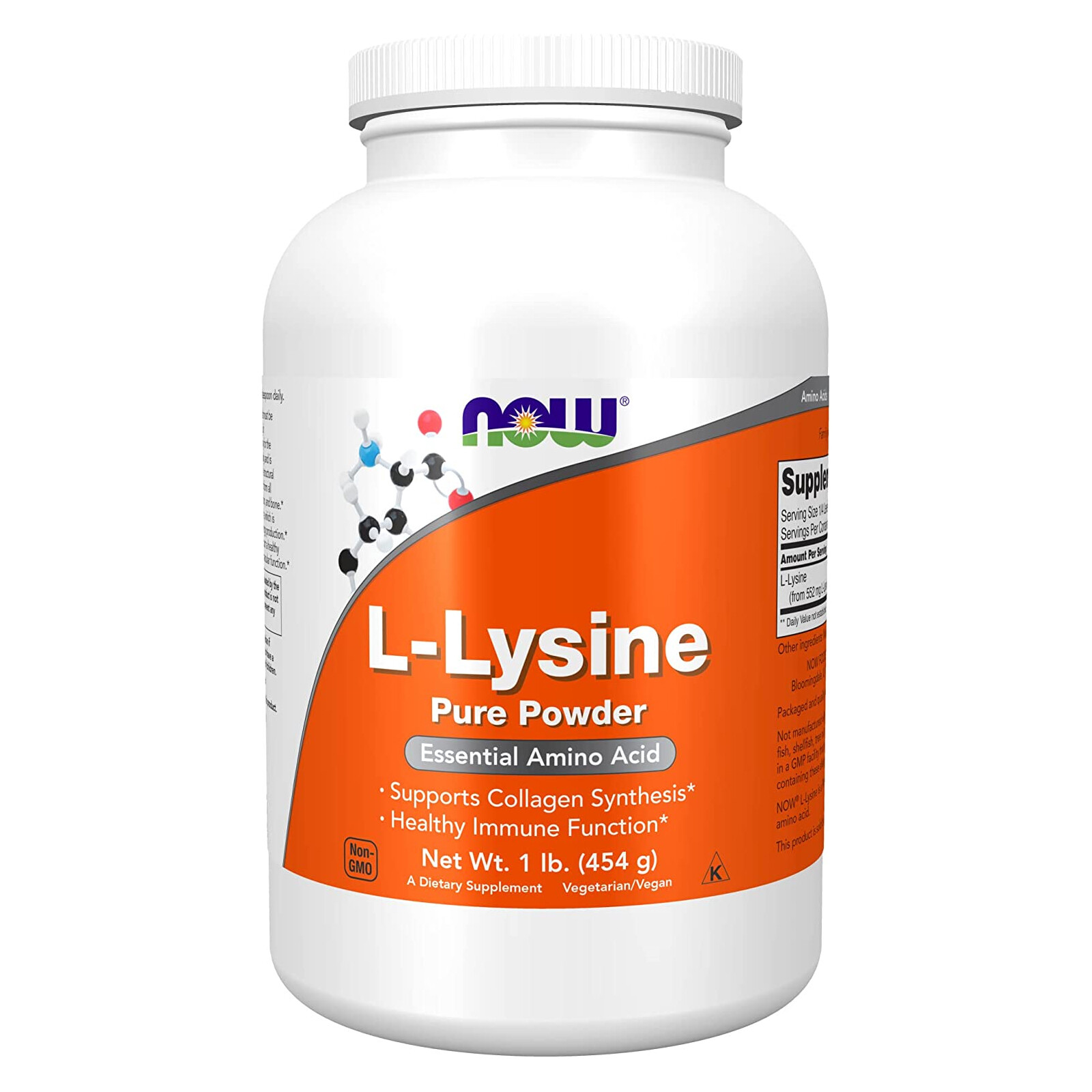 NOW FOODS L-Lysine Powder 1 lb.