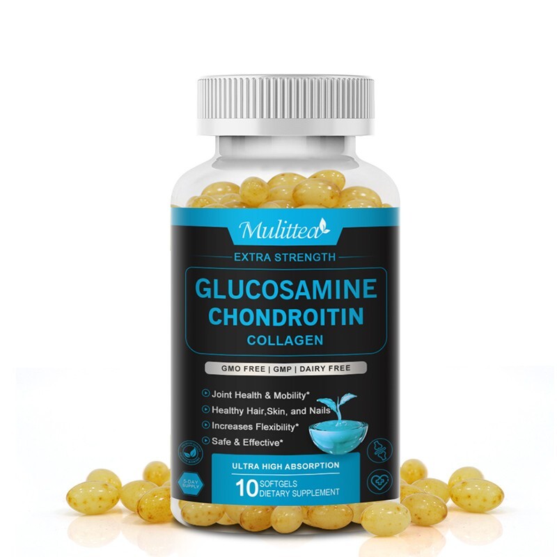 120 CAPSULES Glucosamine Chondroitin & MSM & Vitamin D3 Joint Support 3100mg