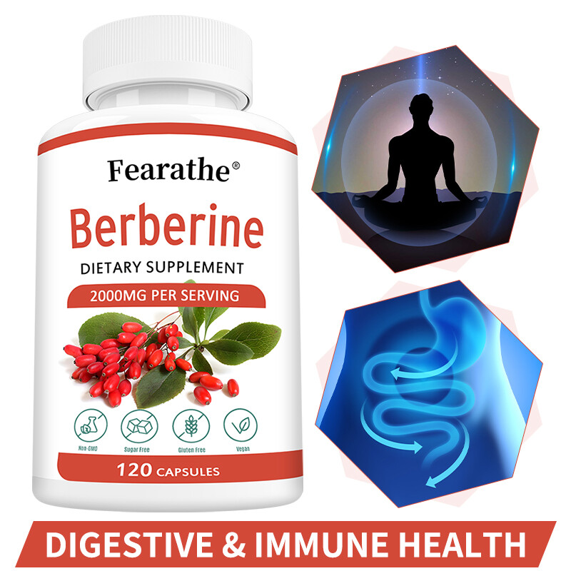 Berberine Extract – Blood Sugar, Cholesterol, Heart Health, Anti-Inflammatory