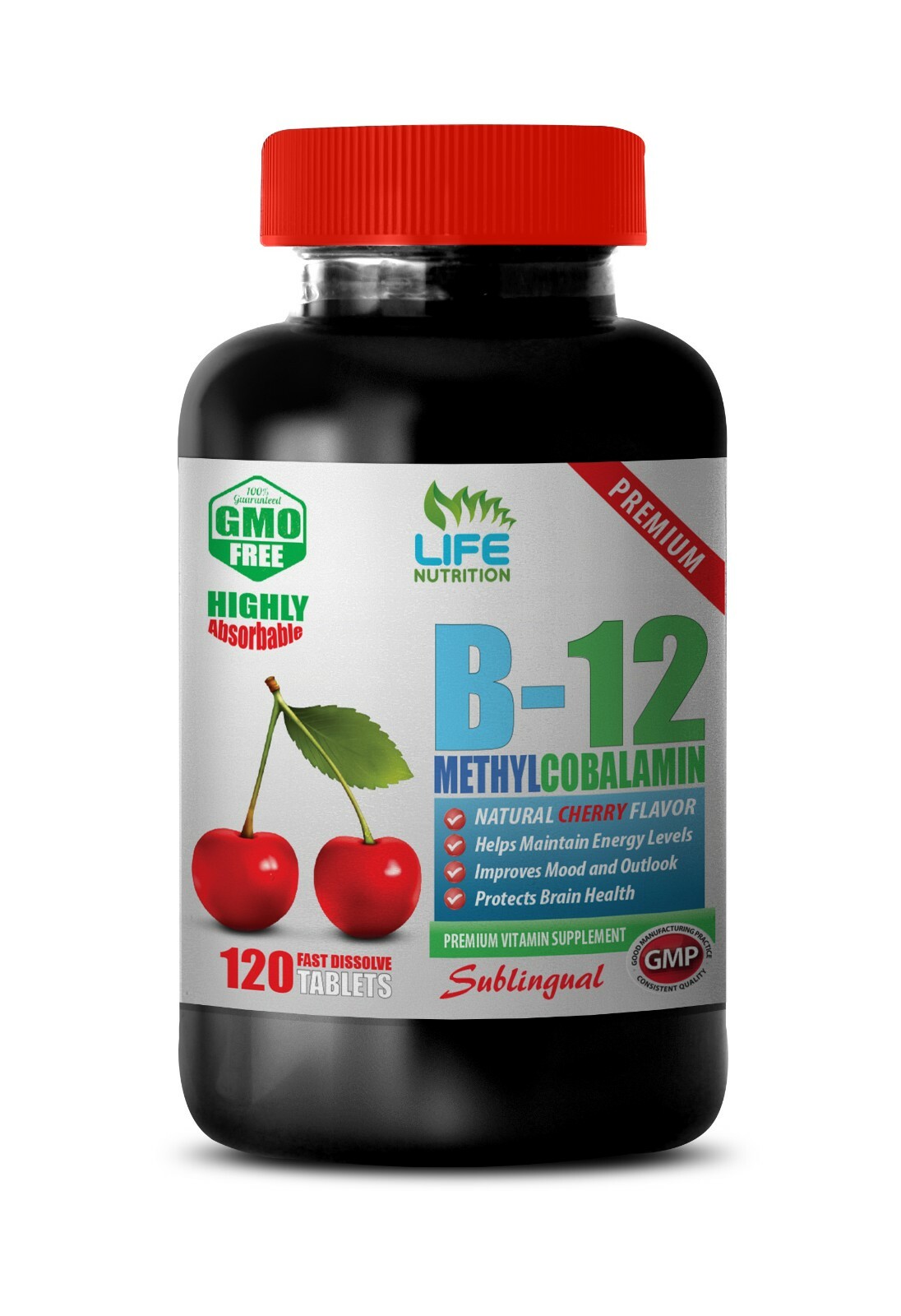 eye health – B-12 METHYLCOBALAMIN – brain naturals 1 BOTTLE