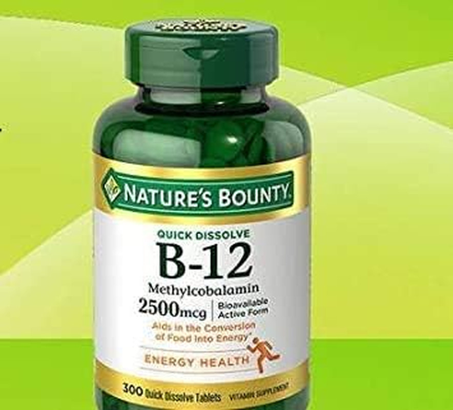 B-12 2500Mcg, 300 Tabs