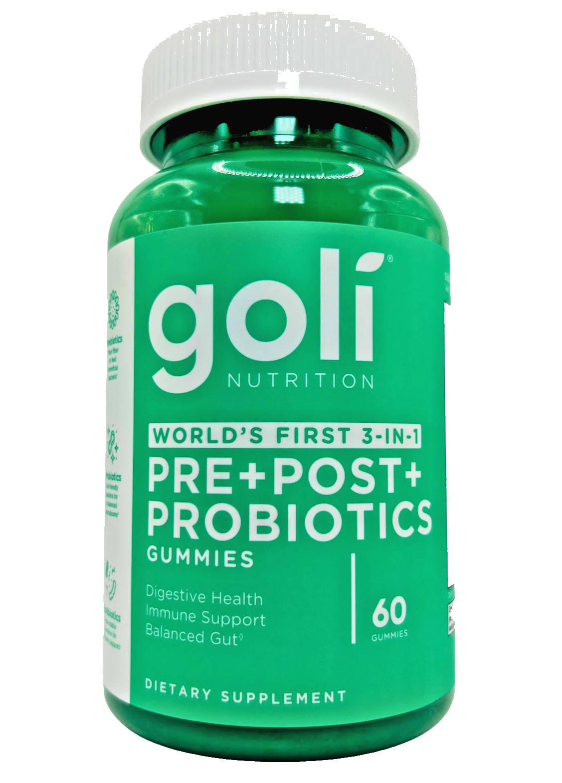 Goli Nutrition – Pre + Post + Probiotics Gummies (60 Count) Free Shipping