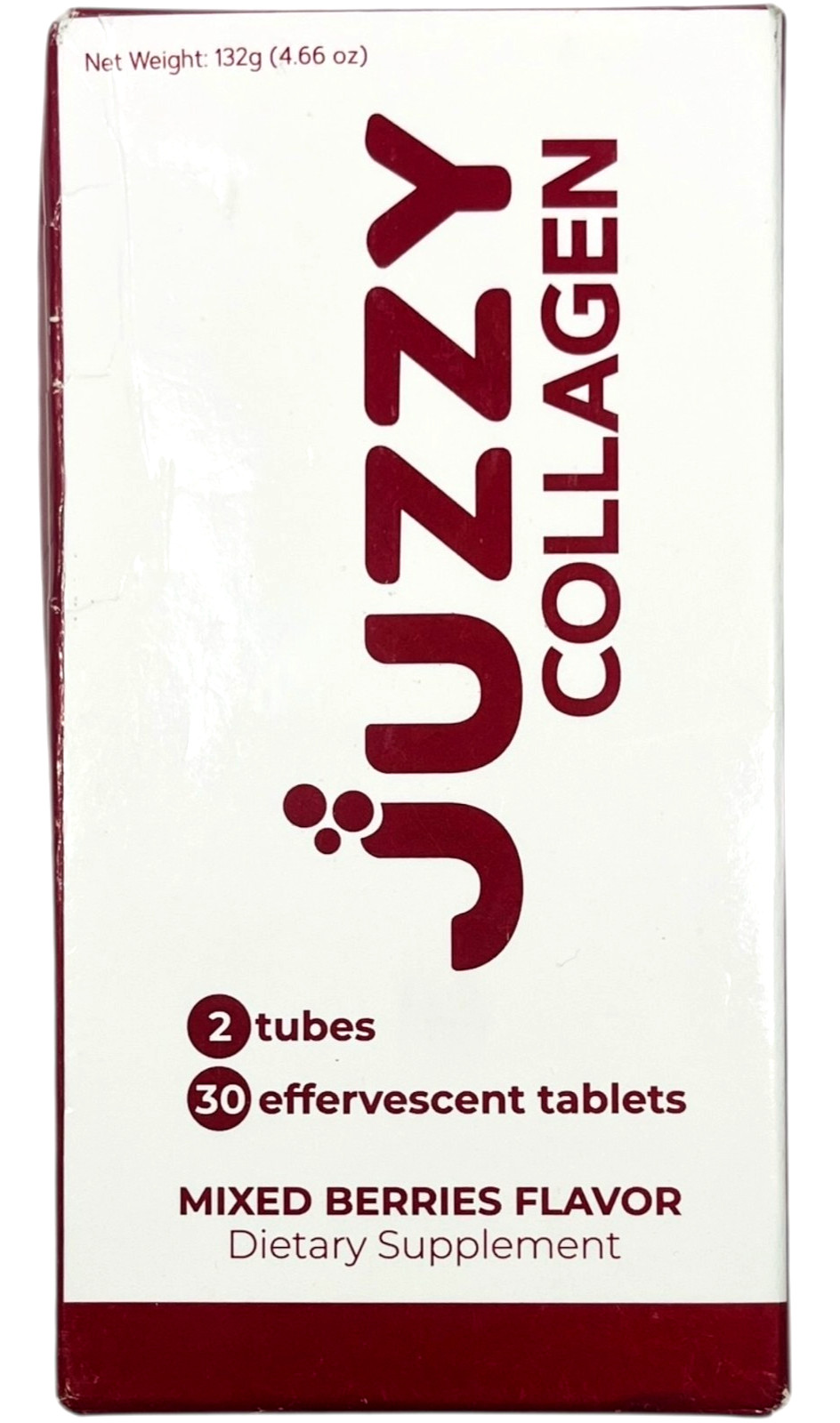 Juzzy Collagen Supplements – 2 Tubes Effervescent Tablets for Radiant Skin, 5/26