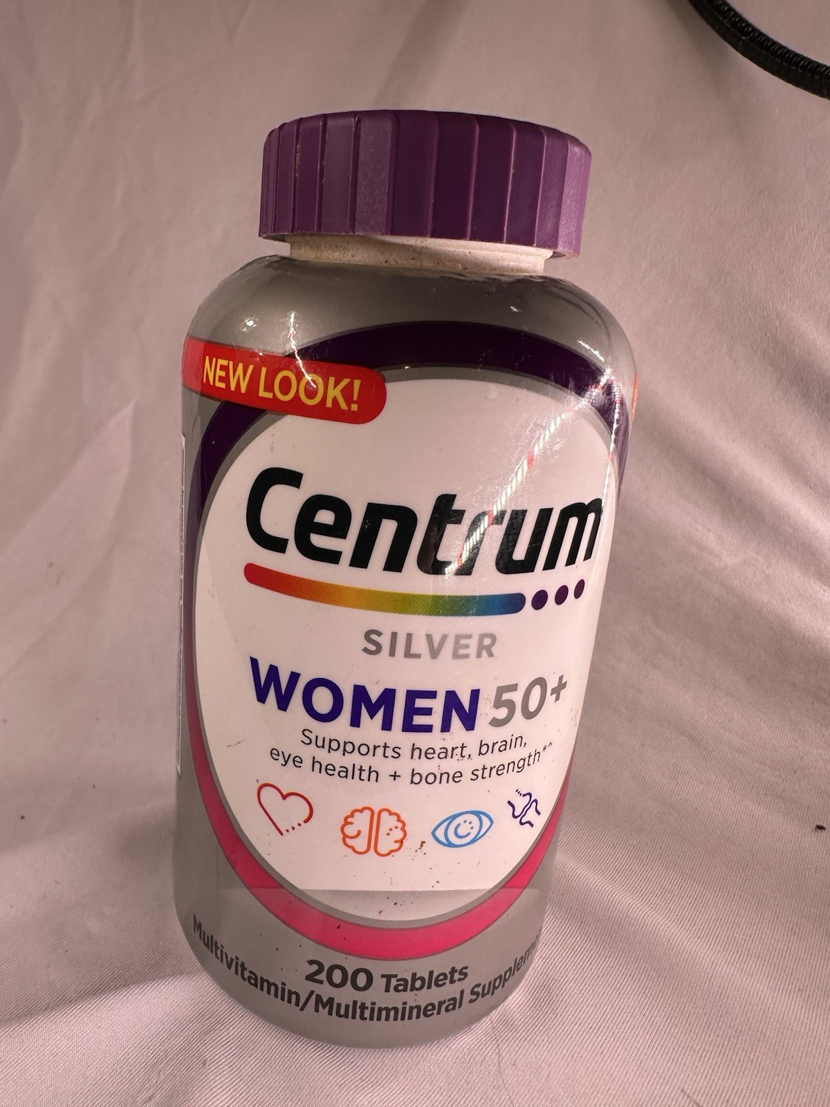 Centrum Silver Women 50+ Multivitamin/Supplement (Pack of 200 Tablets) Exp 5/26