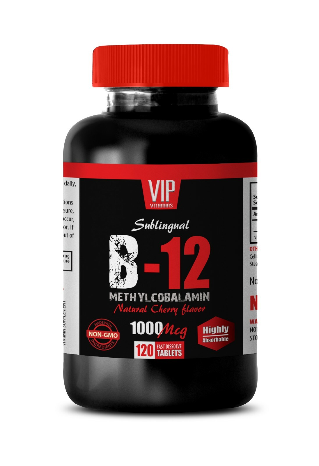 mood boost and energy promoter – METHYLCOBALAMIN B-12 – gut health supplement 1B