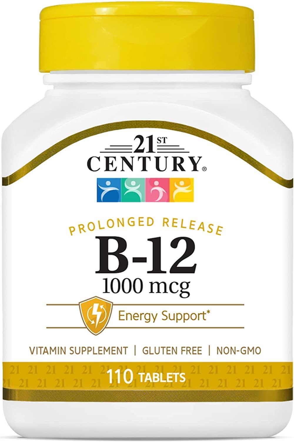 B 12 1000 Mcg Prolonged Release Tablets, 110 Count
