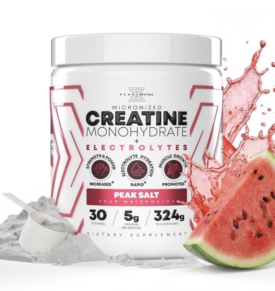 Peak Revival-X Micronized Creatine Monohydrate + Electrolytes SOUR WATERMELON