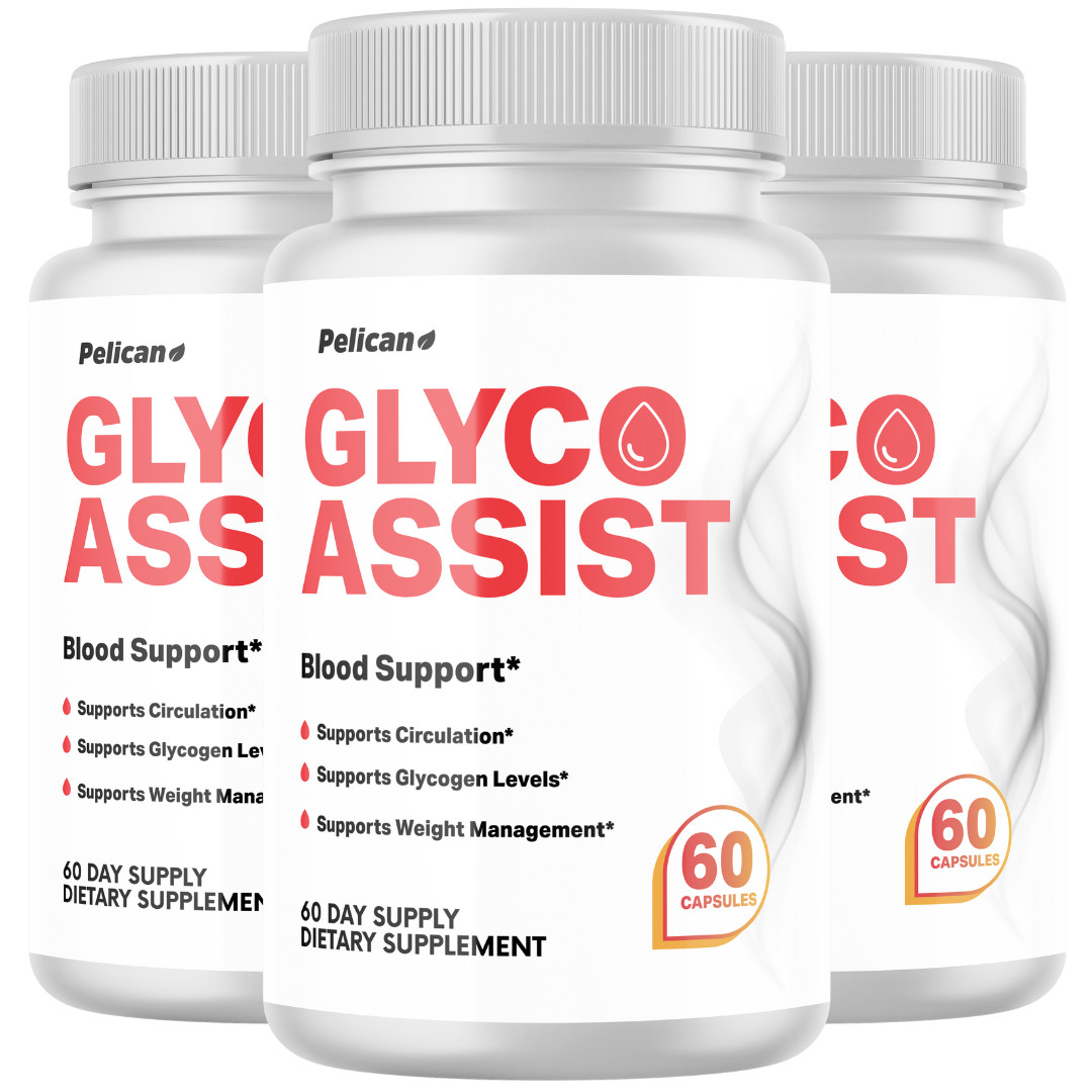 Glyco Assist- Blood Support- 3 Bottles- 180 Capsules