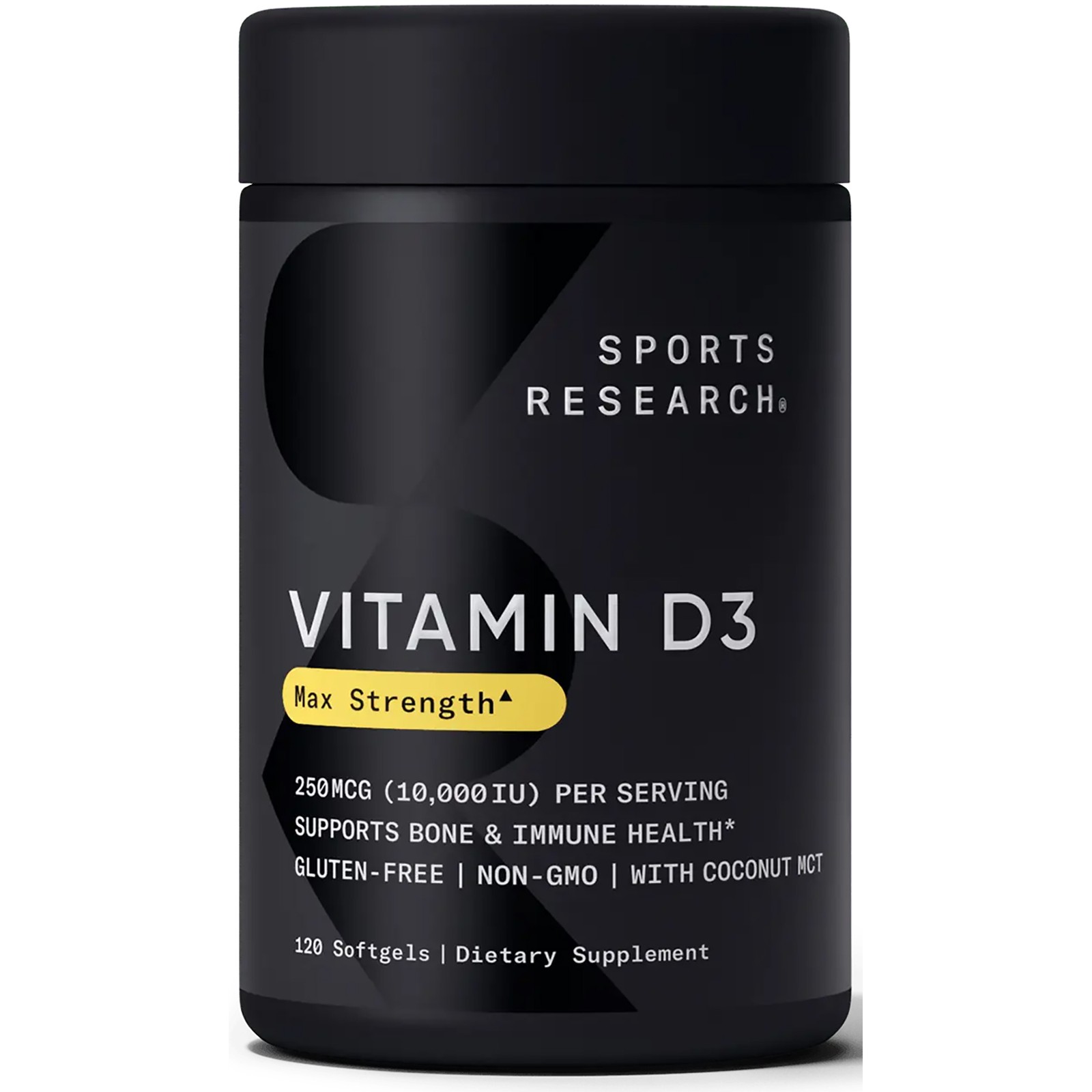 Sports Research Vitamin D3 10000iu – 120 softgels