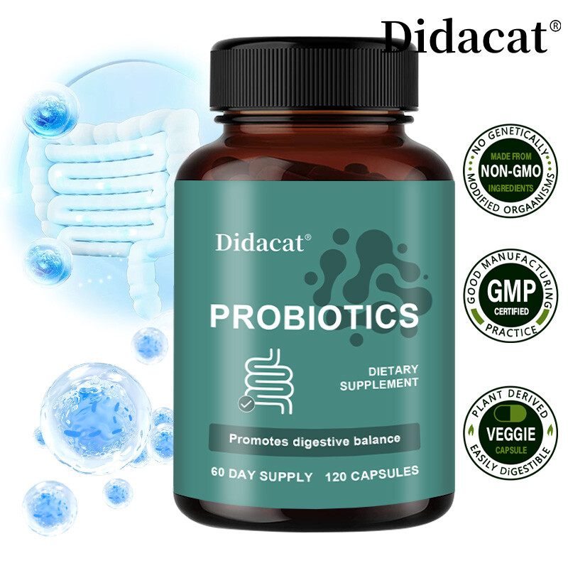 Probiotics for Digestive Health 3 In 1 Gut Health Probiotic Capsules
