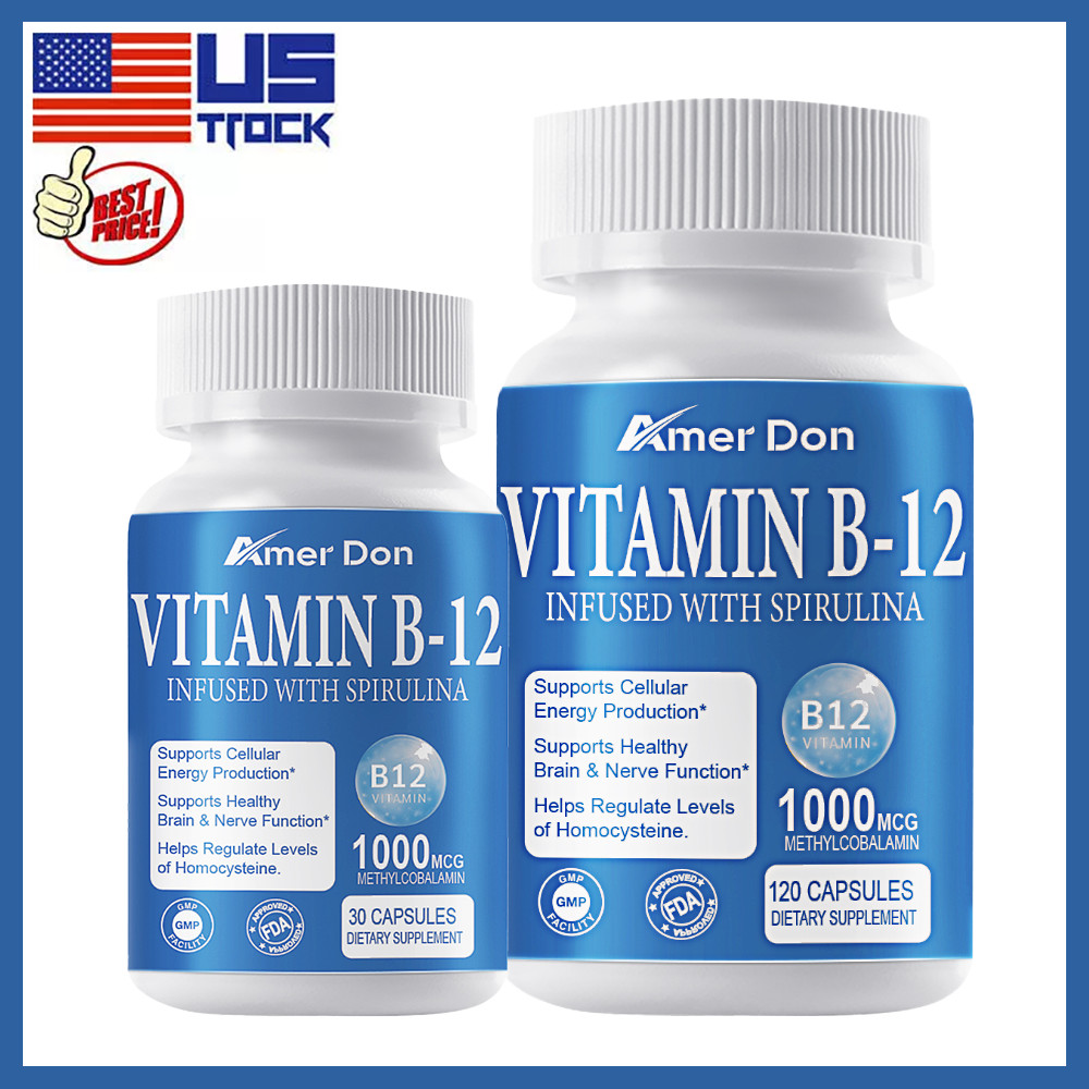 B12 Sublingual Methylcobalamin | Vegetarian, Non-GMO and Gluten Free Supplement