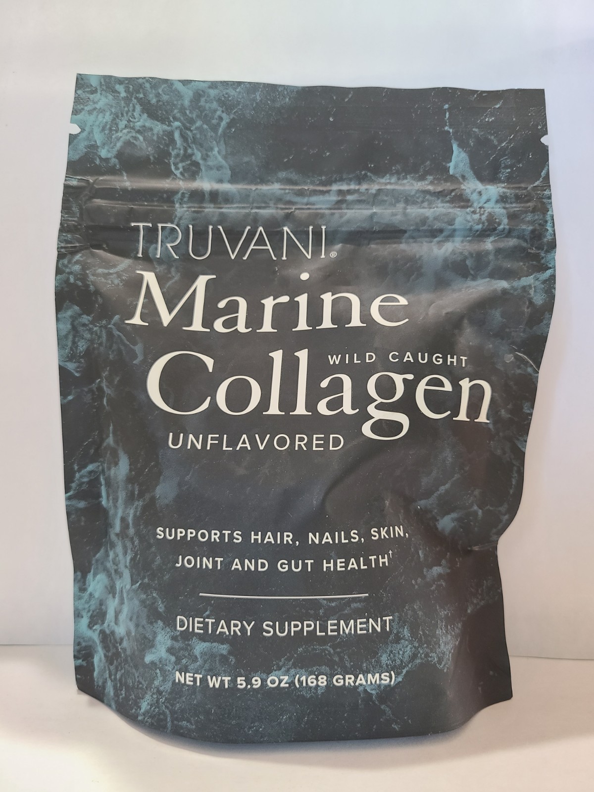 Truvani Wild Caught Marine Collagen Unflavored 5.9 Oz 14 Servings EXP. 04/2026