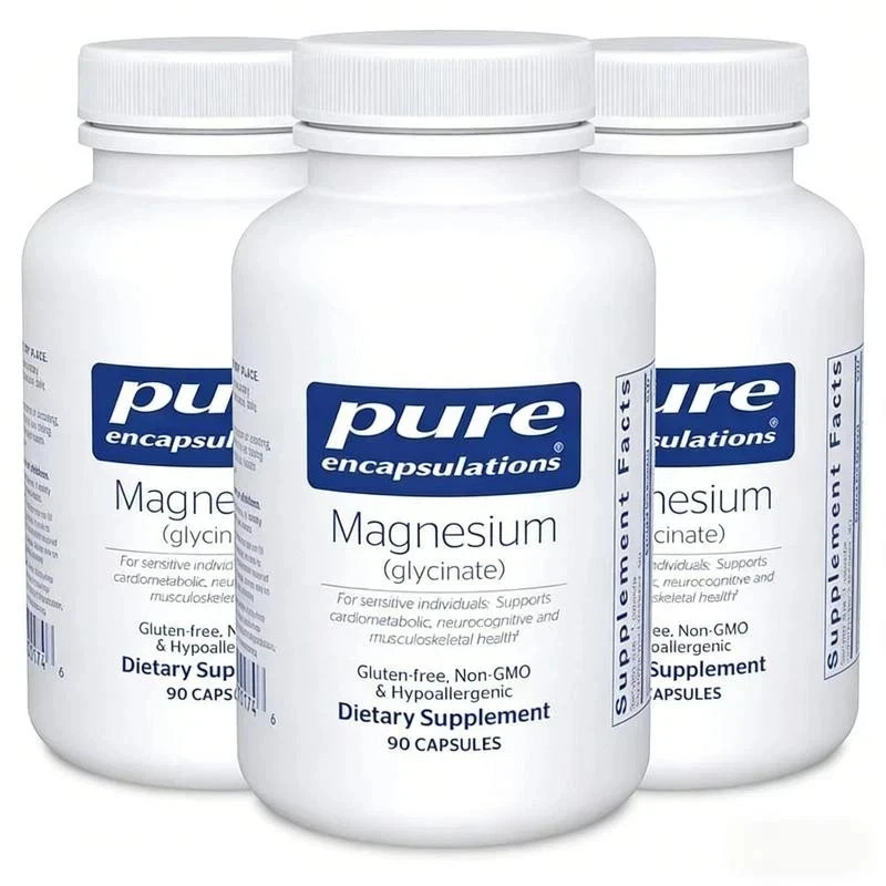 Pure Encapsulations Magnesium (glycinate)120mg – 90 Vegetarian Capsules