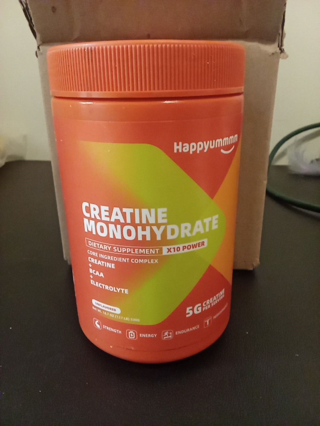 Happyummmm Creatine Monohydrate Dietary Supplement Times 10 Power 5 G…
