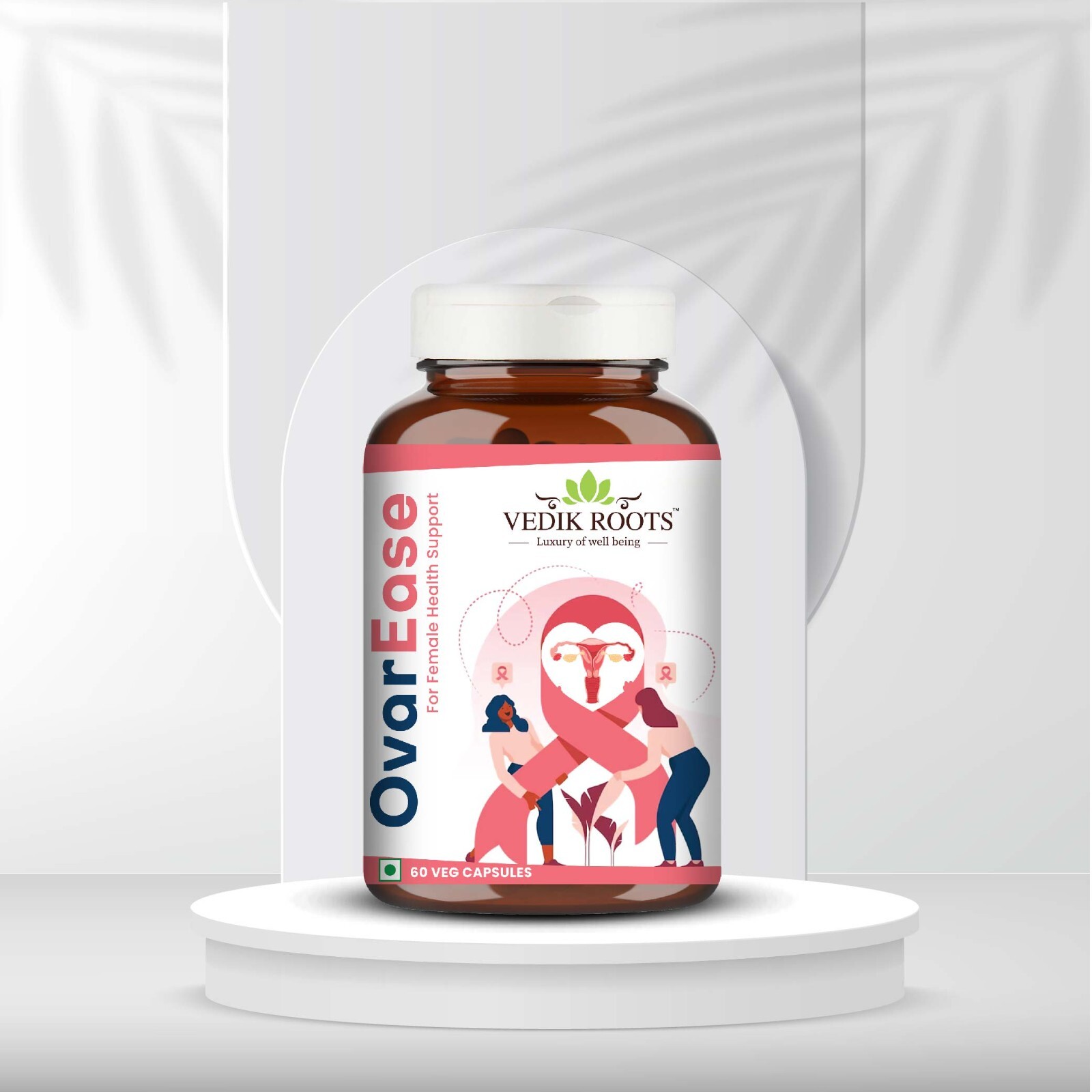 PCOS Support – Ayurvedic Supplement for Hormone & Cycle Balance | 60 Caps